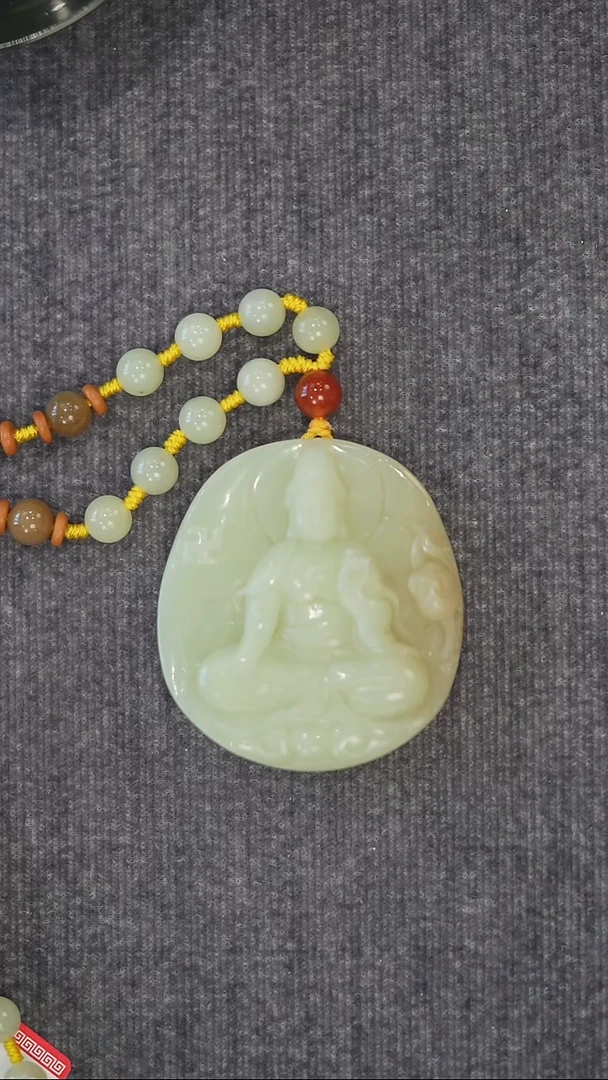 【闪购商品】和田玉吊坠未镶嵌大日如来