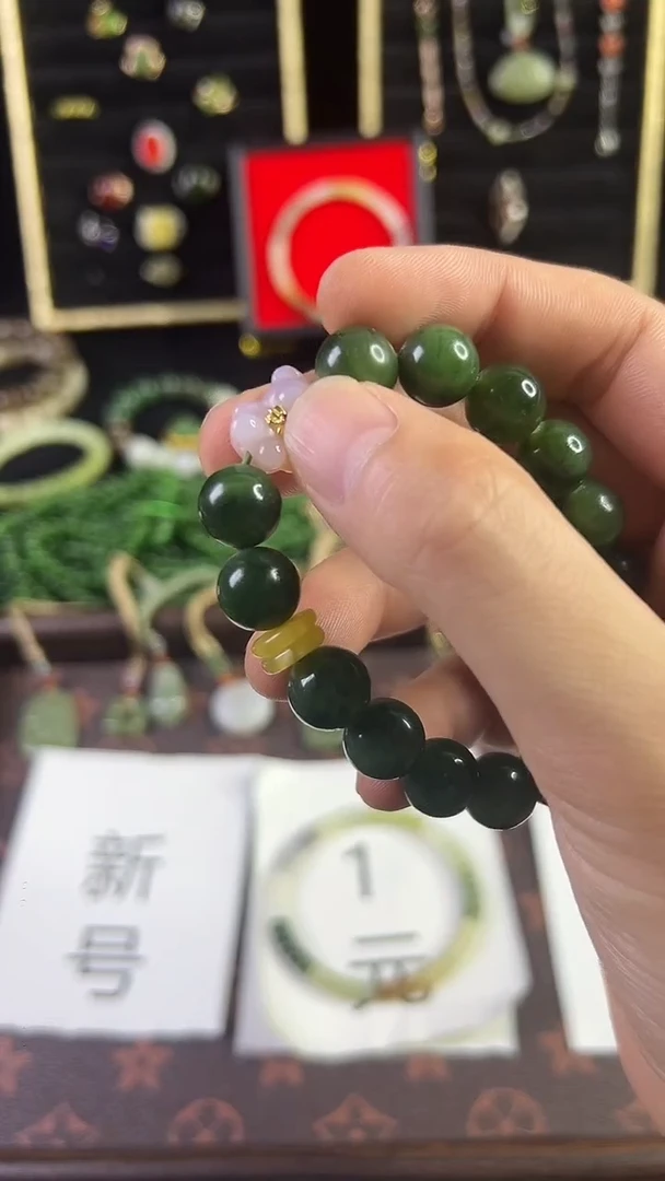 未镶嵌手串和田玉14