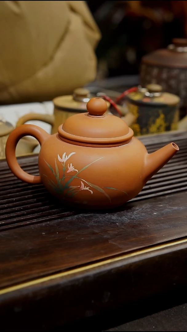 云南建水紫陶全手工  无瑕   120cc  054