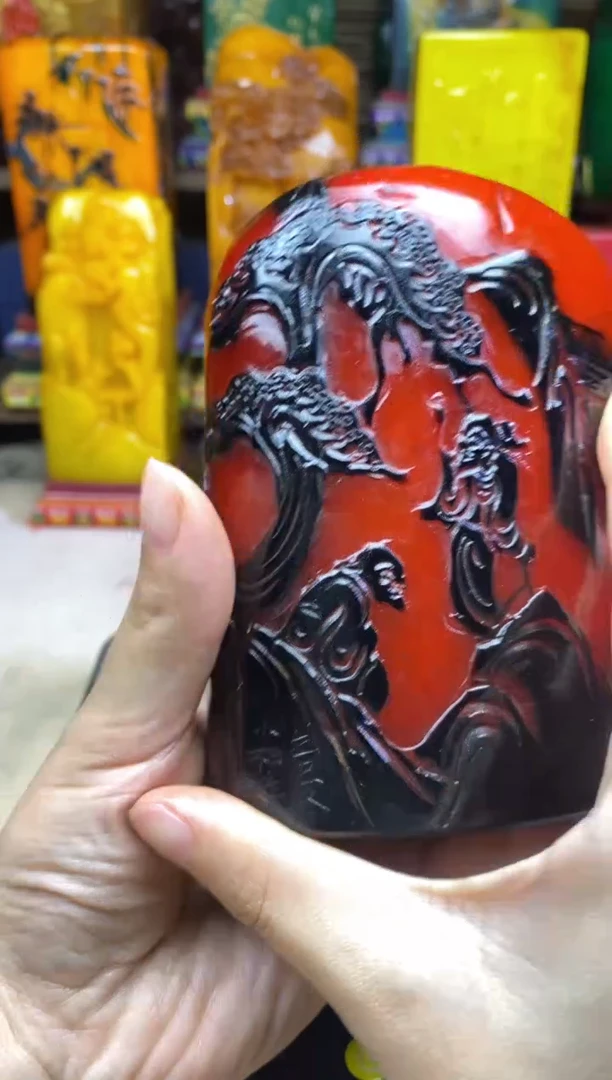 寿山石印石纯天然篆刻石料