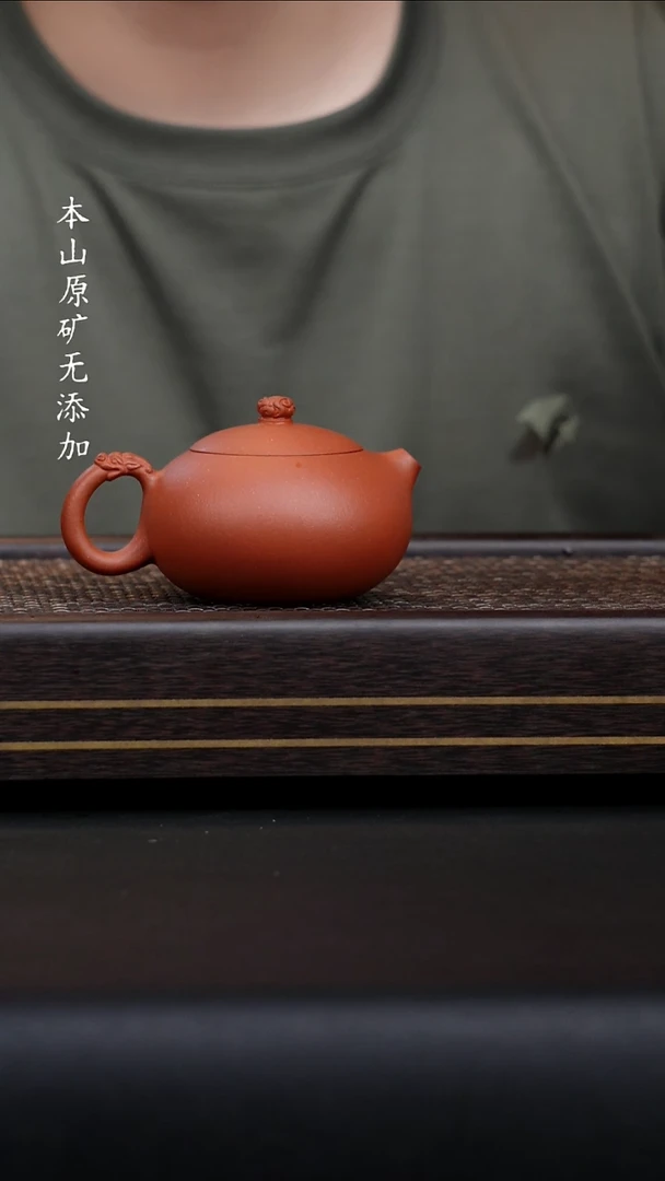 空*宜兴原矿朱泥吟龙西施
