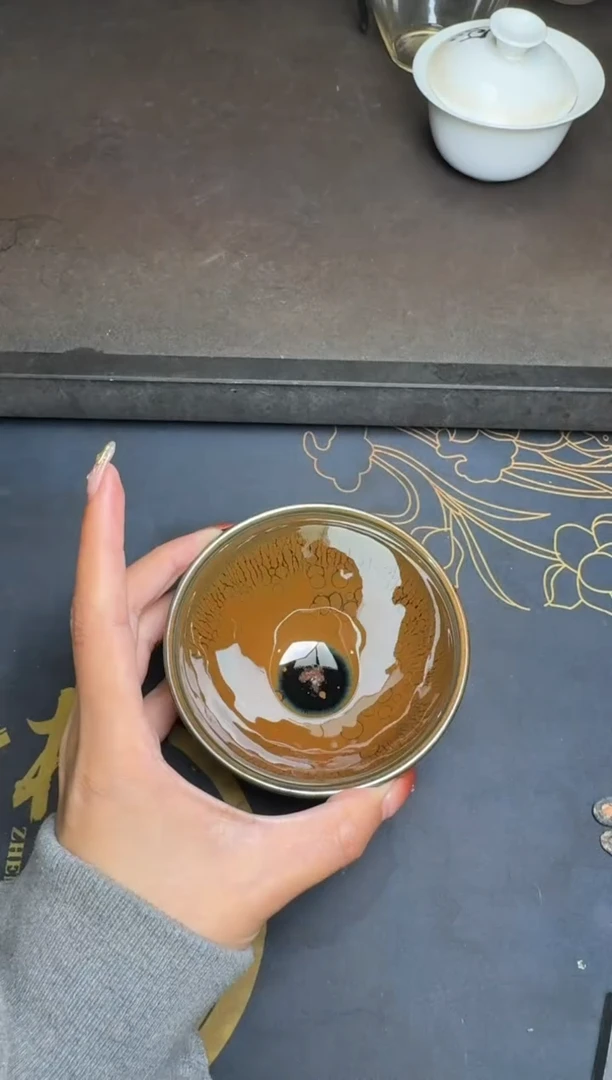 【闪购商品】茶盏徐长和曜变盏63