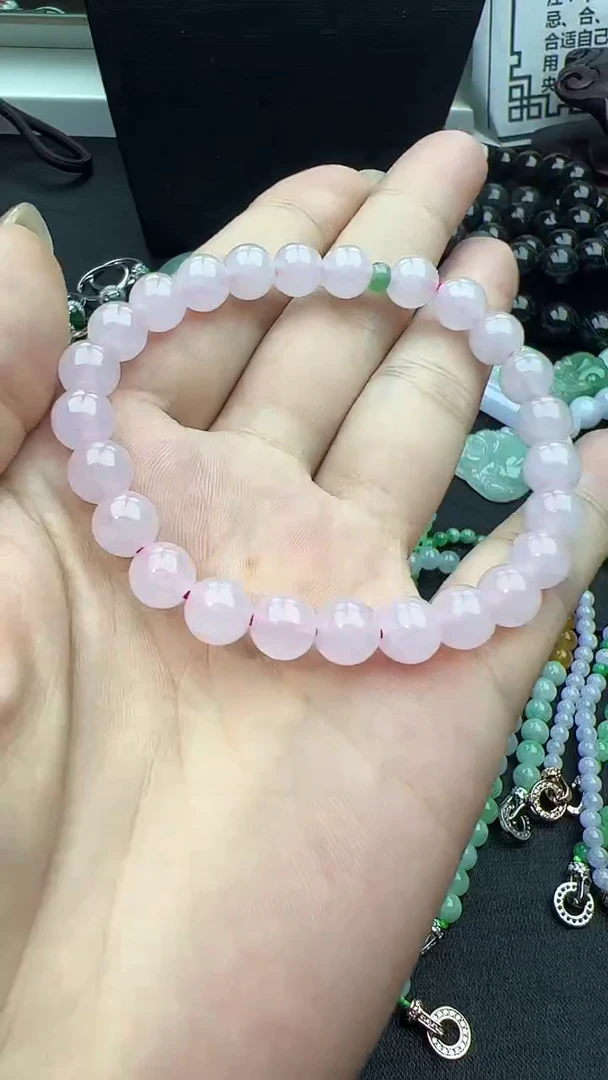 未镶嵌手串翡翠玉珠手串