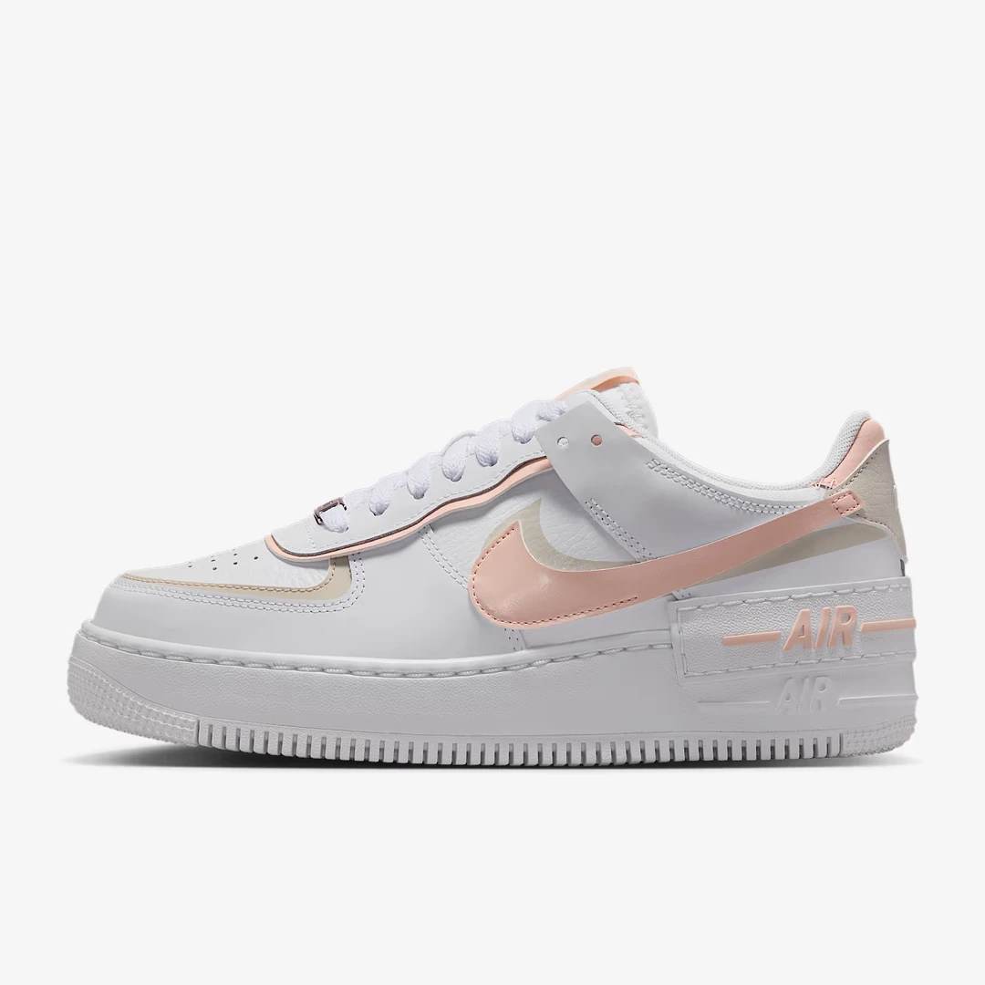耐克/NIKE女子Shadow空军一号运动鞋轻盈休闲百搭板鞋 CI0919121
