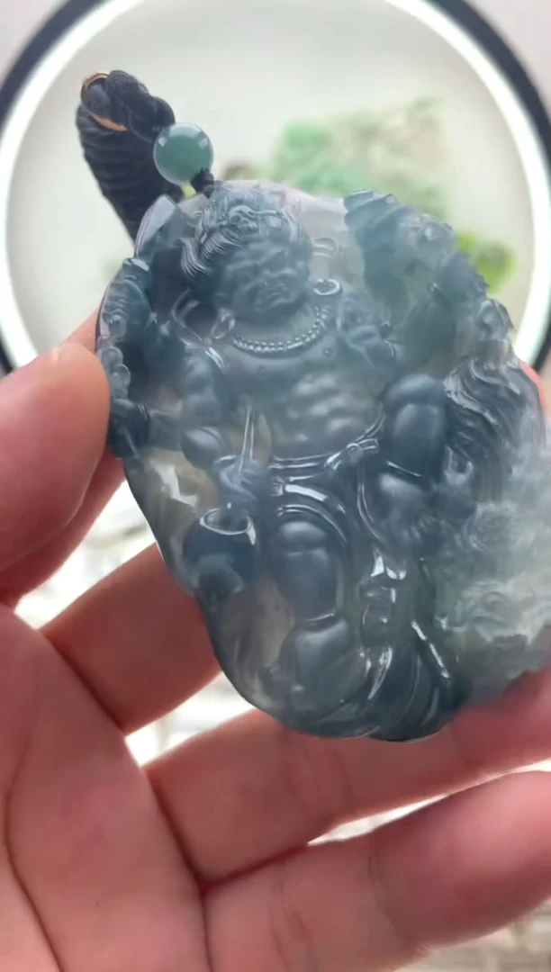 颈饰未镶嵌翡翠5***生不动明王