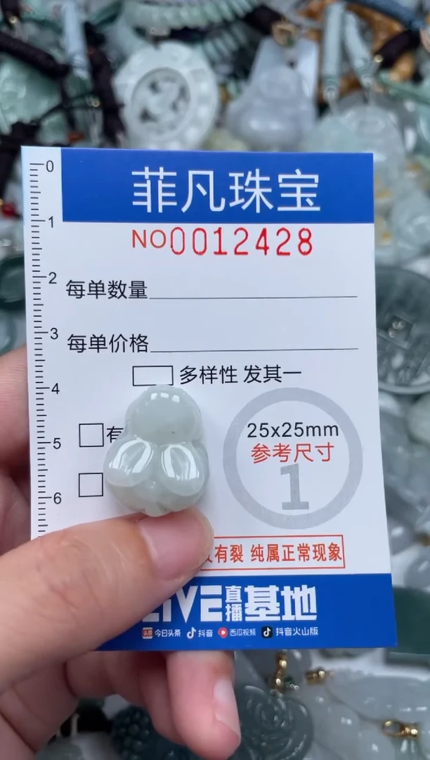 颈饰未镶嵌翡翠12428