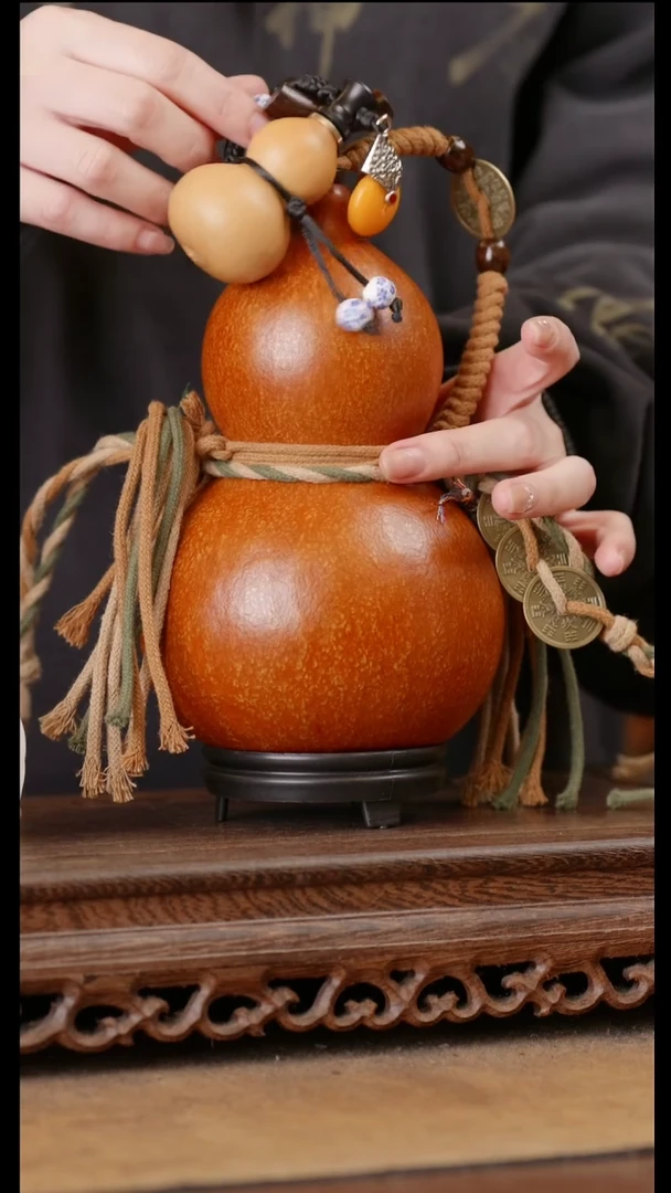 58号精品天然大漆酒葫芦一物一拍~