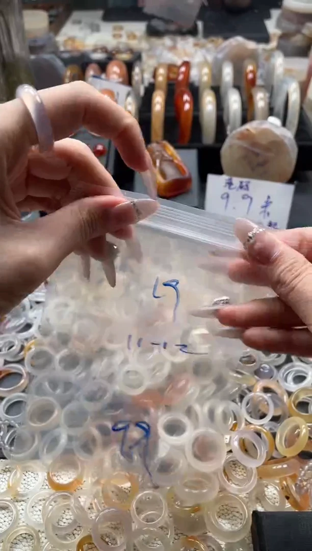 未镶嵌戒指玛瑙/玉髓19