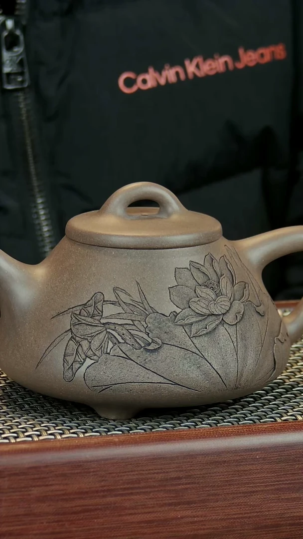 茶壶紫砂蛤**哥子冶石瓢