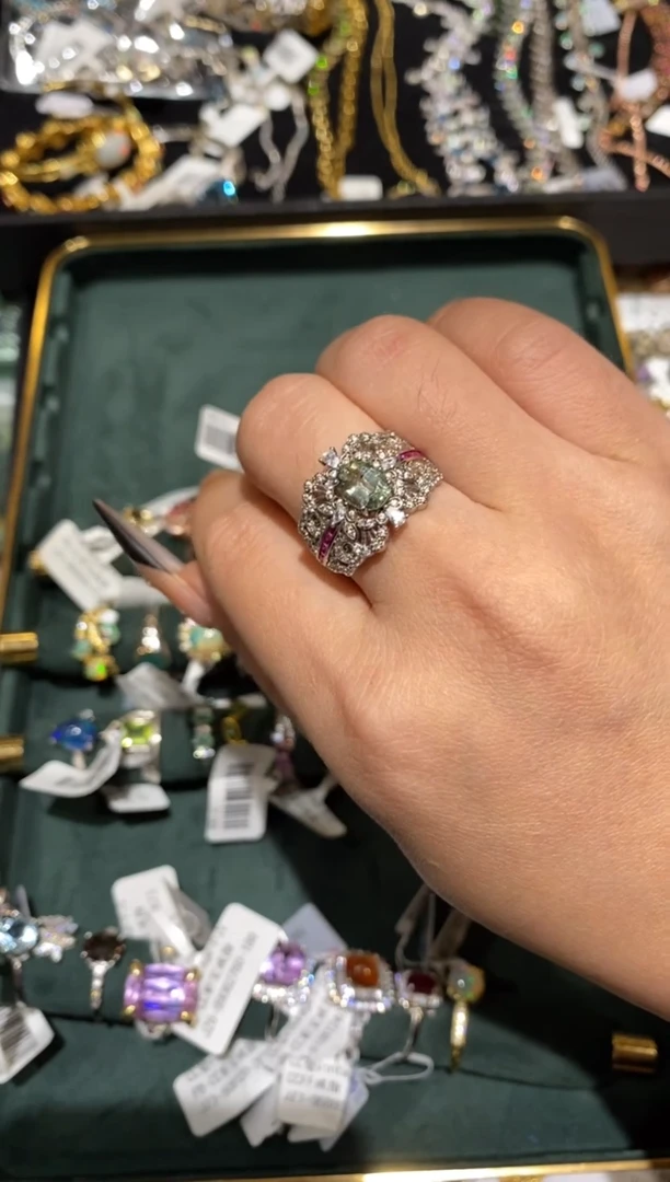 琉璃铜合金楚楚珠宝中古甄选不退换