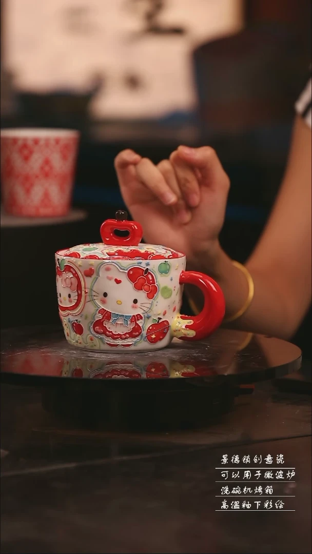 陶瓷景德镇可爱设计师款陶瓷