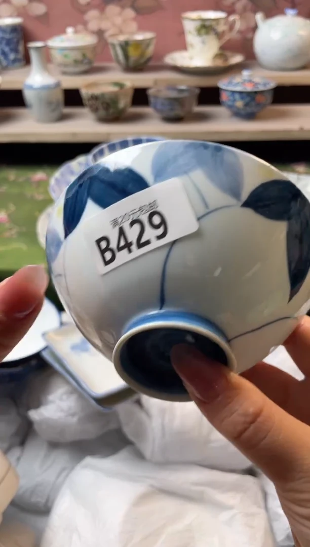 瓷片轻**月瓷器瓷器B429