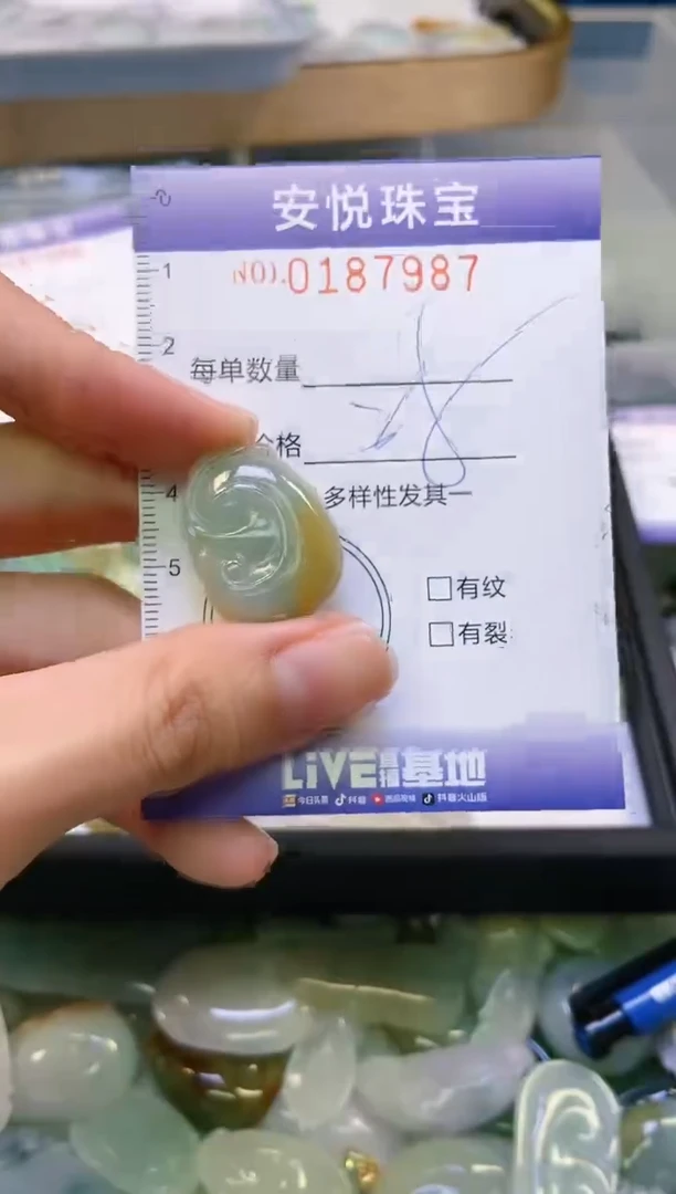 翡翠未镶嵌颈饰闪购0187987