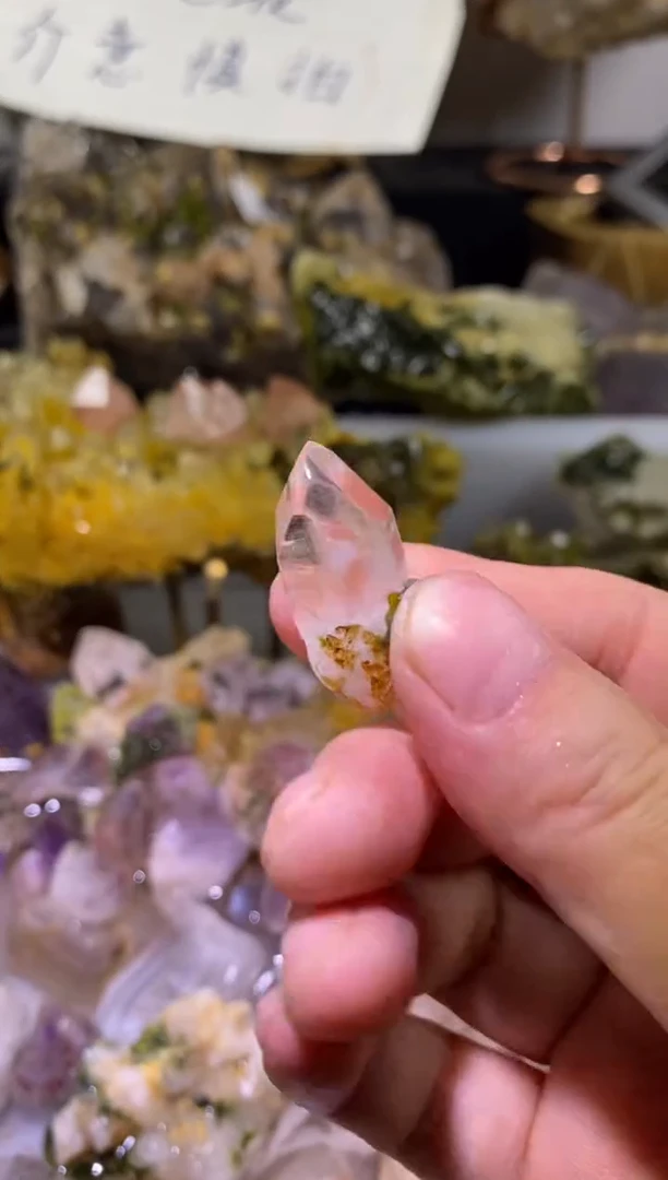 未镶嵌珠宝半成品水晶11号四川美姑超七花园水晶