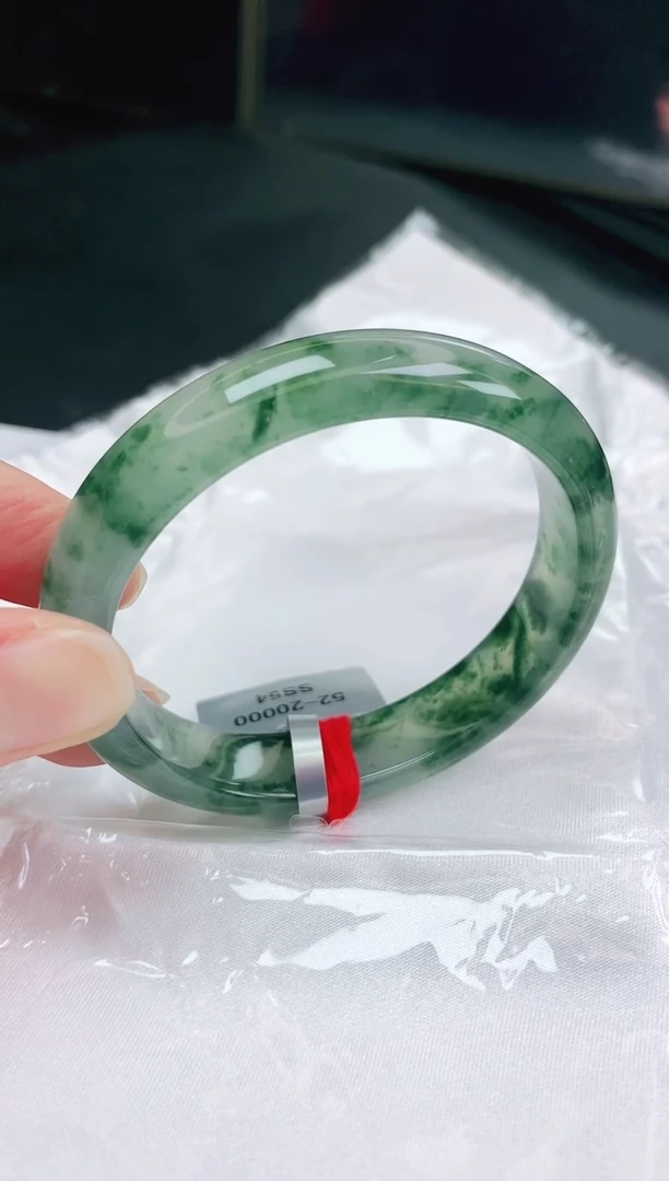 未镶嵌手镯翡翠缅甸天然A货翡翠手镯4950