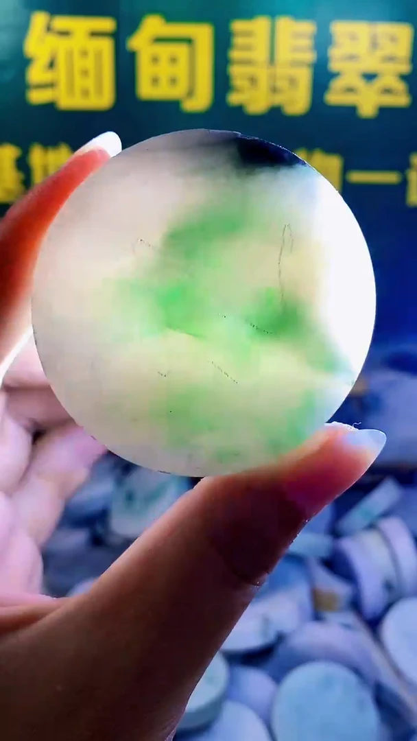 裸石翡翠纯天然翡翠A货74