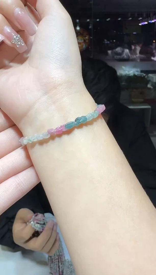 【闪购商品】碧玺手链未镶嵌多样性发一件 137