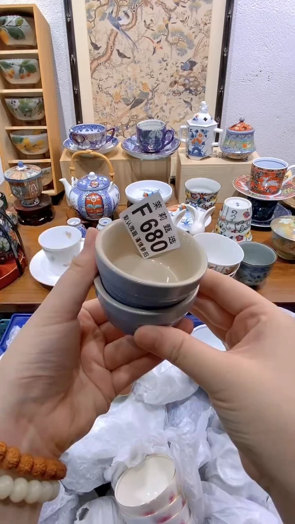瓷片画**外茉莉商品一号F680