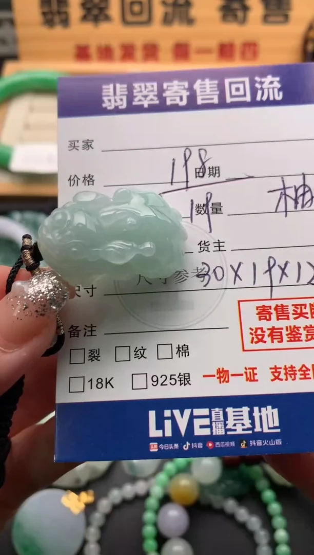 颈饰未镶嵌翡翠柚*丫10146181