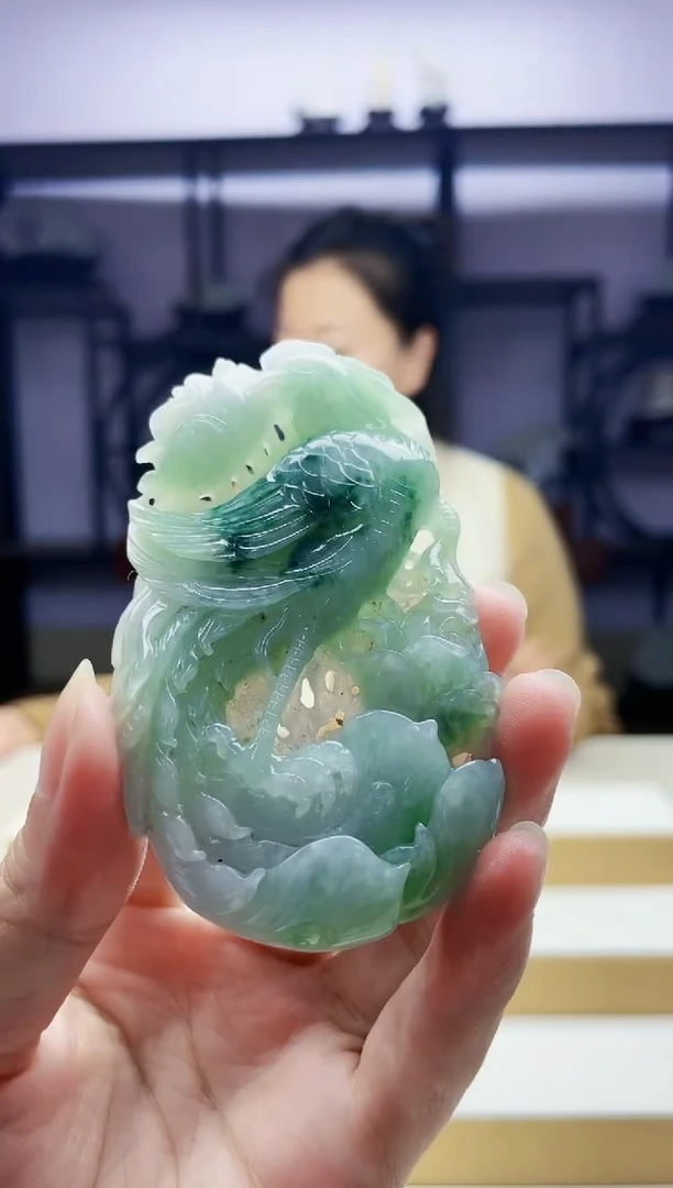 未镶嵌定制翡翠毛货09260541