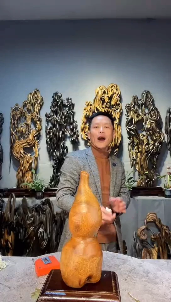 【闪购商品】金丝楠金丝楠小叶桢楠随行摆件13