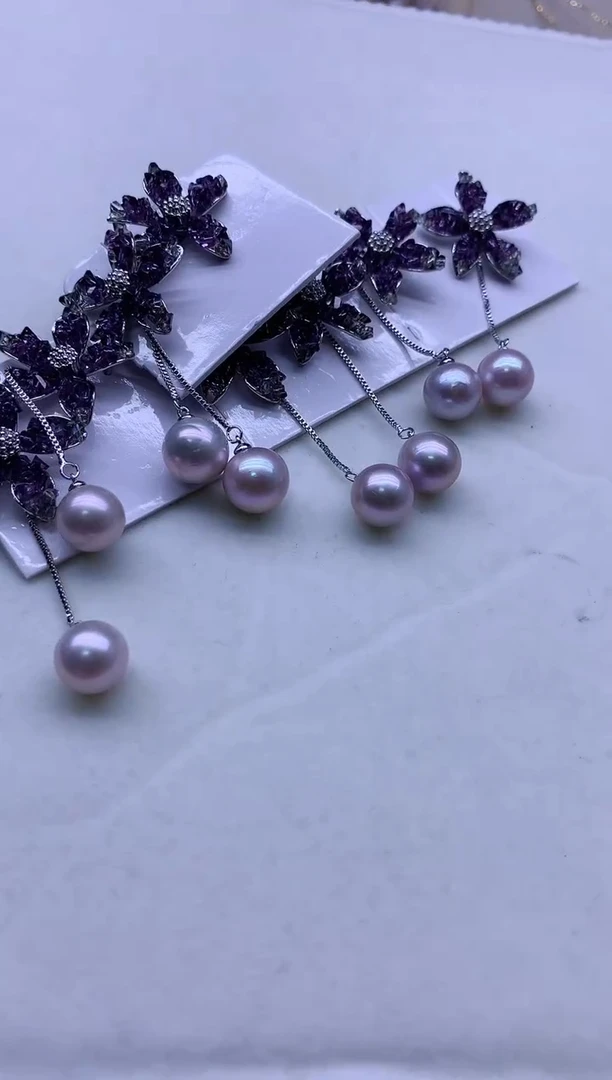 【闪购商品】淡水珍珠耳饰合金多发其一