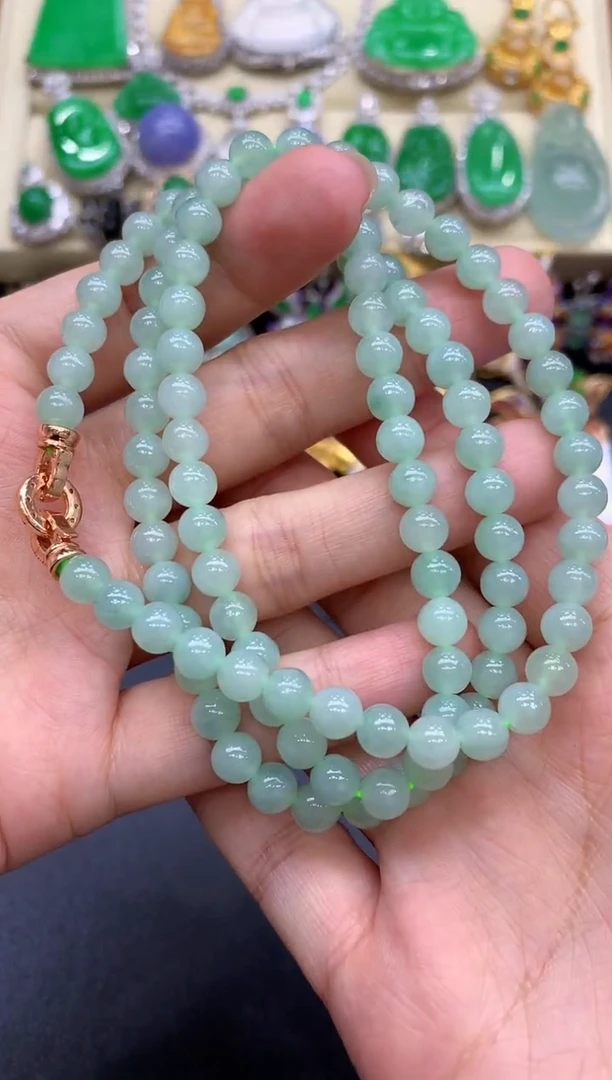 颈饰未镶嵌翡翠34-中国好珍宝