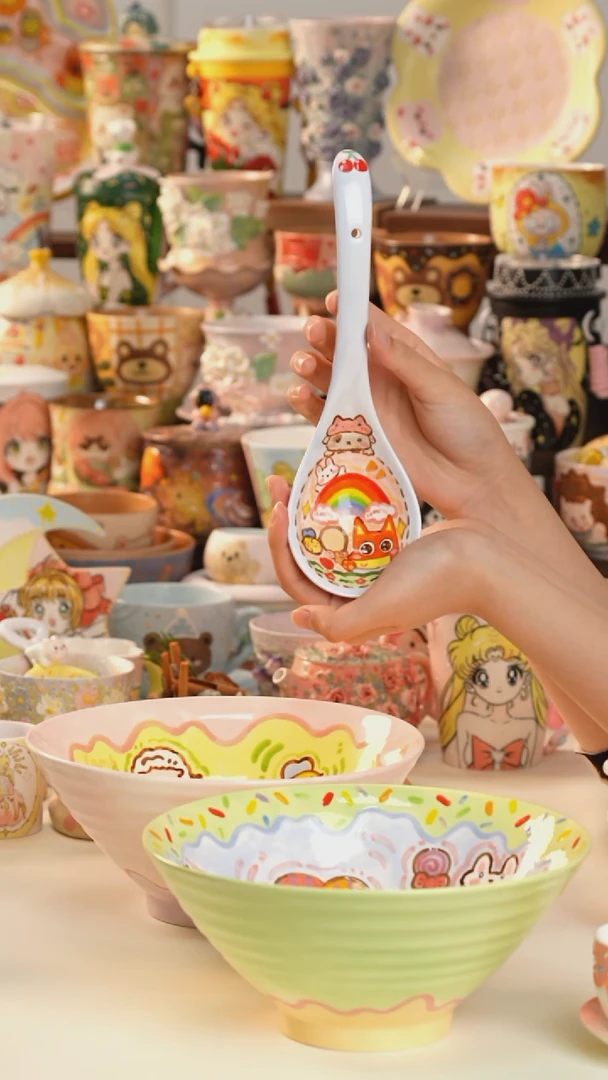 其他景德镇釉下彩手绘设计师款陶瓷