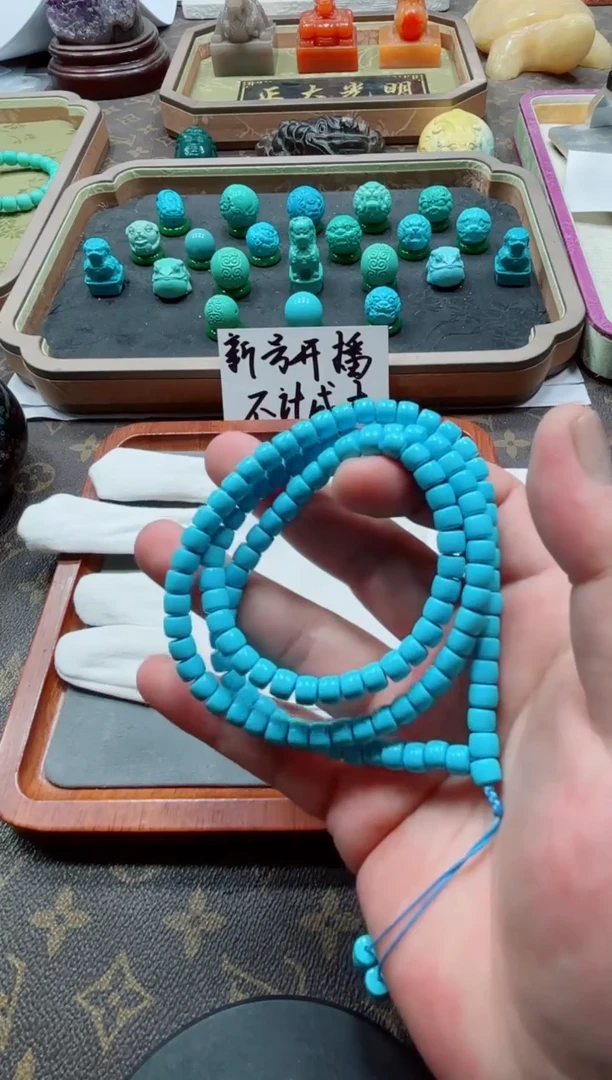纯手工艺原矿松石A0