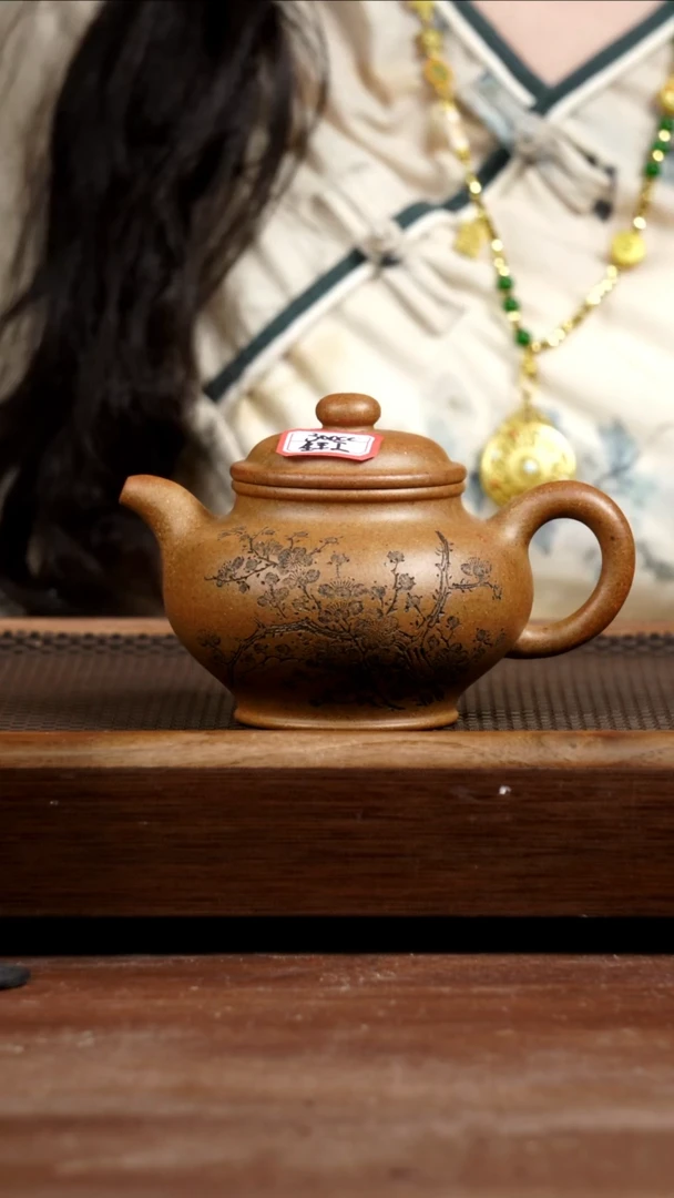 茶壶紫砂用****1龙骨金砂掇只300CC