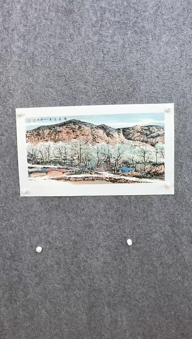 国画ST-LZZ老师山水作品