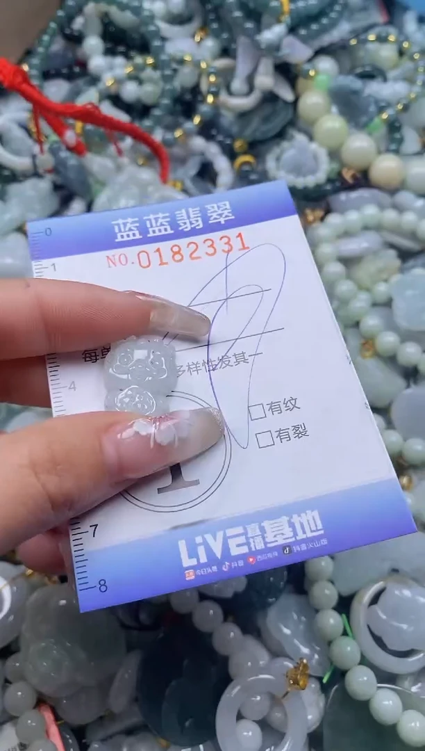 【闪购商品】翡翠颈饰未镶嵌闪购0182331多样性发其一