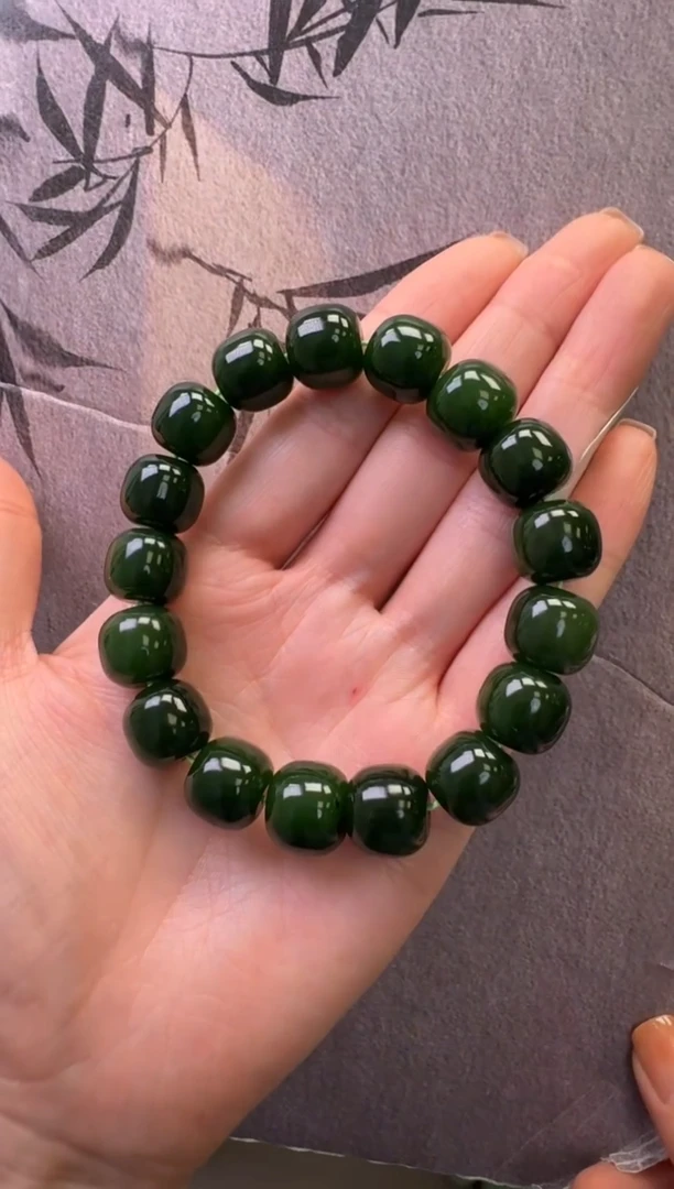 【闪购商品】和田玉（碧玉）手串未镶嵌手串