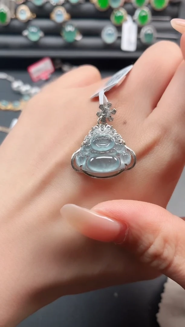 银S925镶嵌戒指翡翠11111