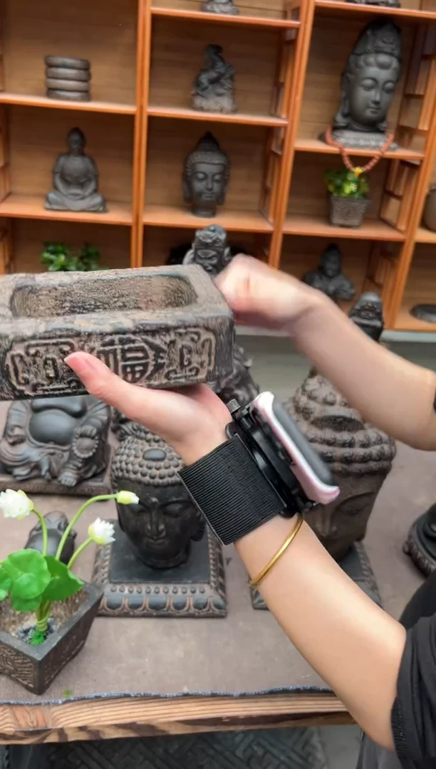 陶土【火山泥】福字汉砖