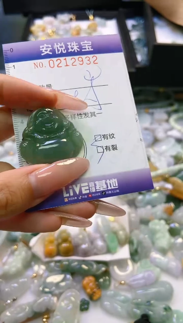 翡翠未镶嵌颈饰闪购0212932