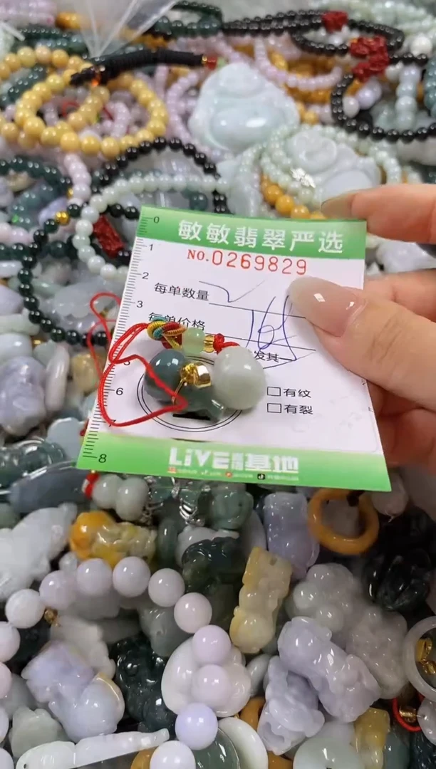 翡翠未镶嵌颈饰闪购0269829多样性发其一