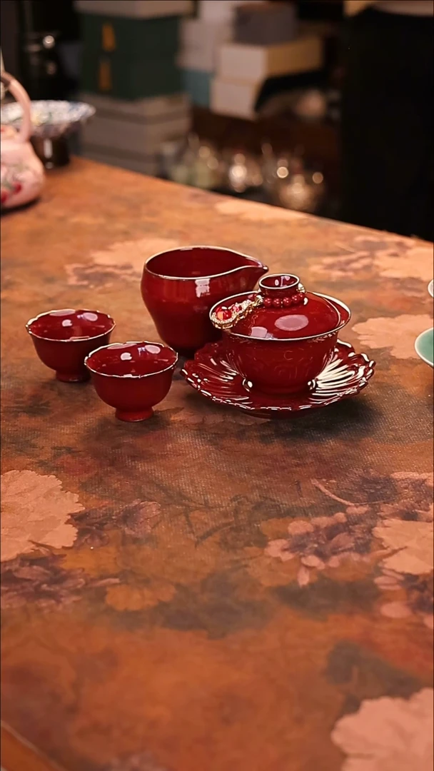 【闪购商品】陶瓷茶具（无礼盒无茶盘）@@A11980