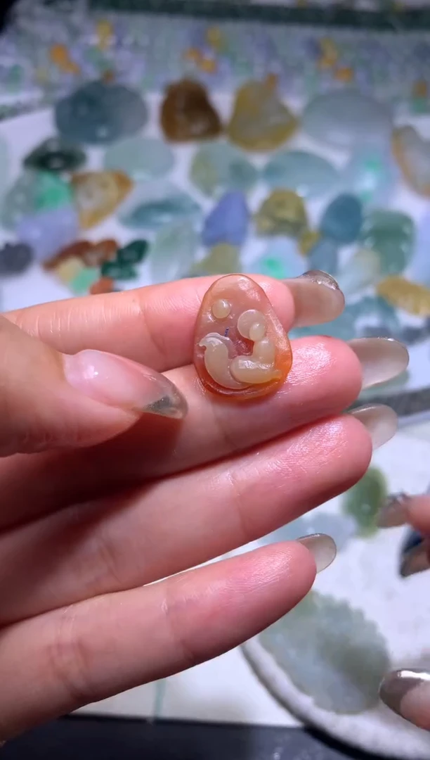 未镶嵌定制翡翠毛货