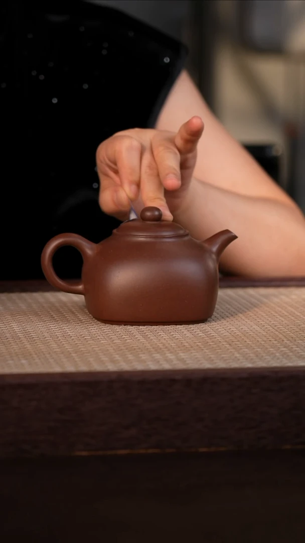 茶壶紫砂紫泥 300cc