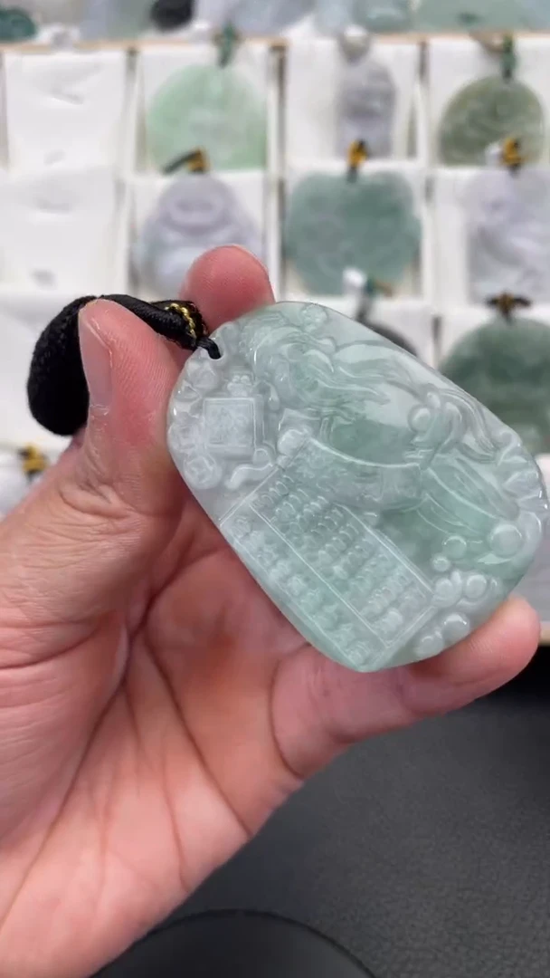 颈饰未镶嵌翡翠天然缅甸翡翠A货198