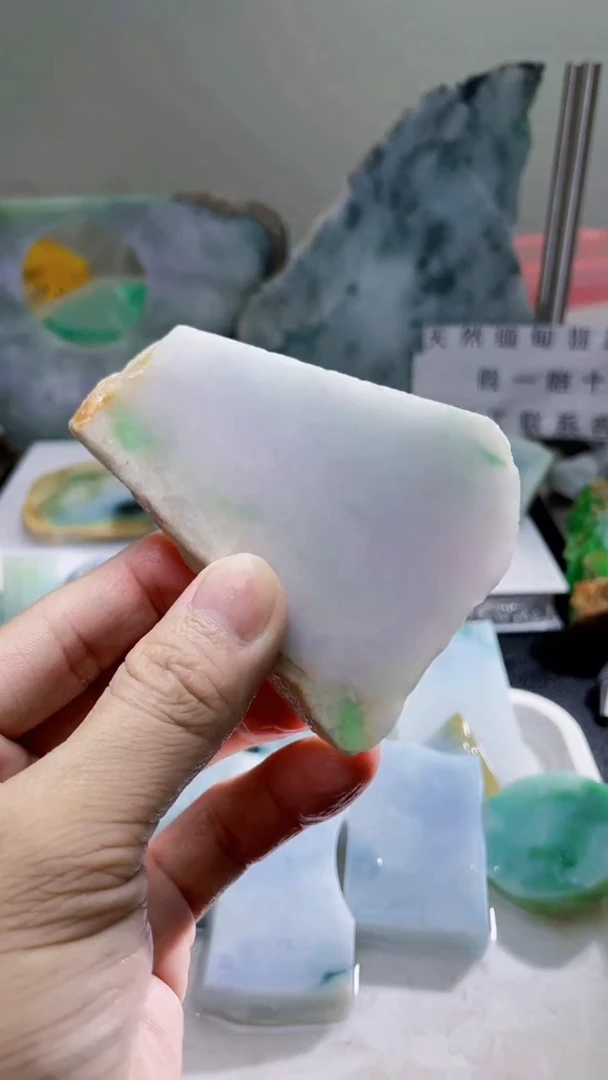 裸石翡翠缅甸翡翠A货板料