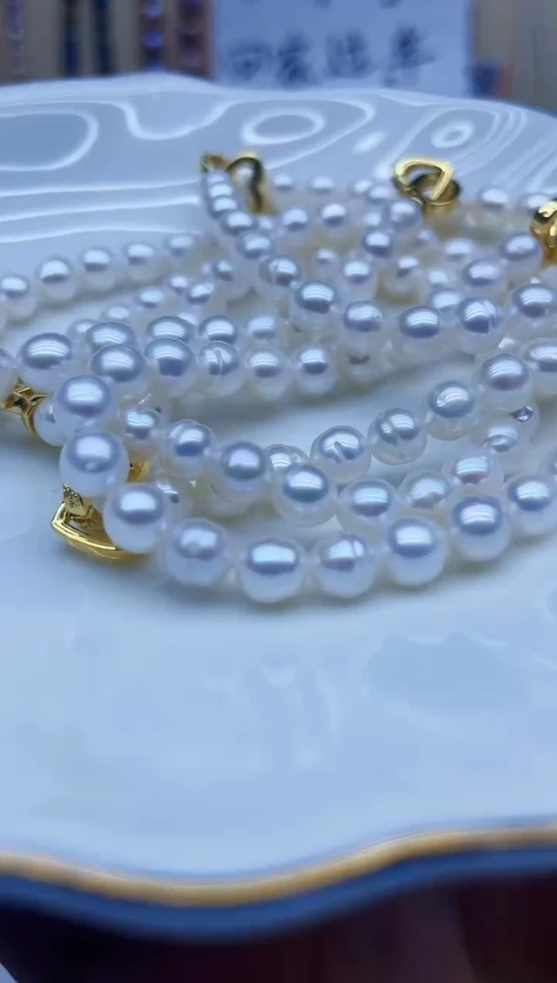 未镶嵌手链淡水珍珠手链多样性发其一