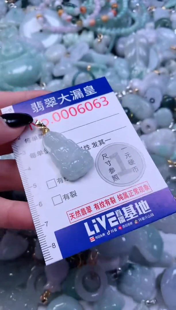 颈饰未镶嵌翡翠6063