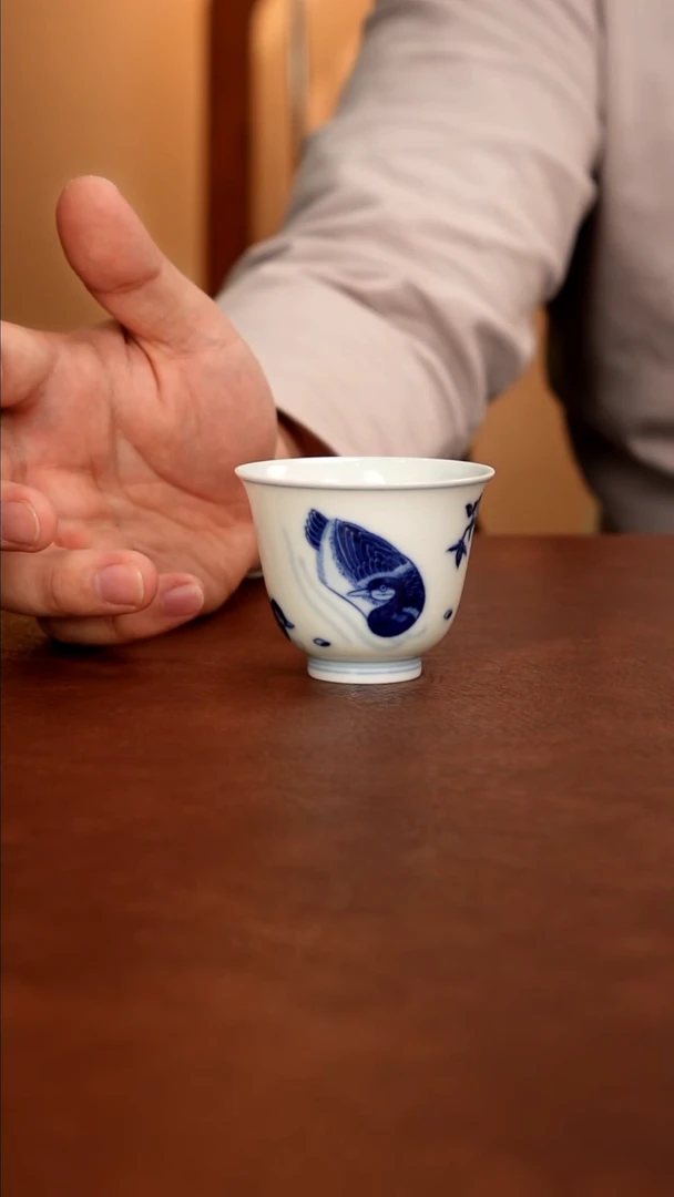 景德镇青花瓷手绘茶具