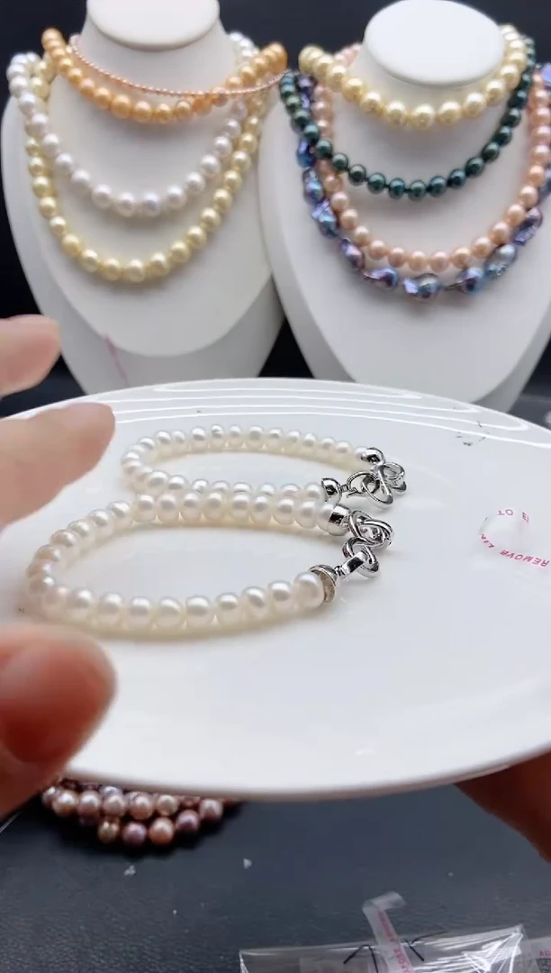 【闪购商品】淡水珍珠颈饰未镶嵌1