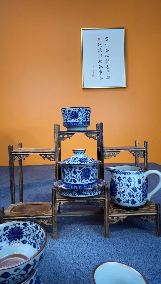 j****n景德镇盖碗公道杯主人杯
