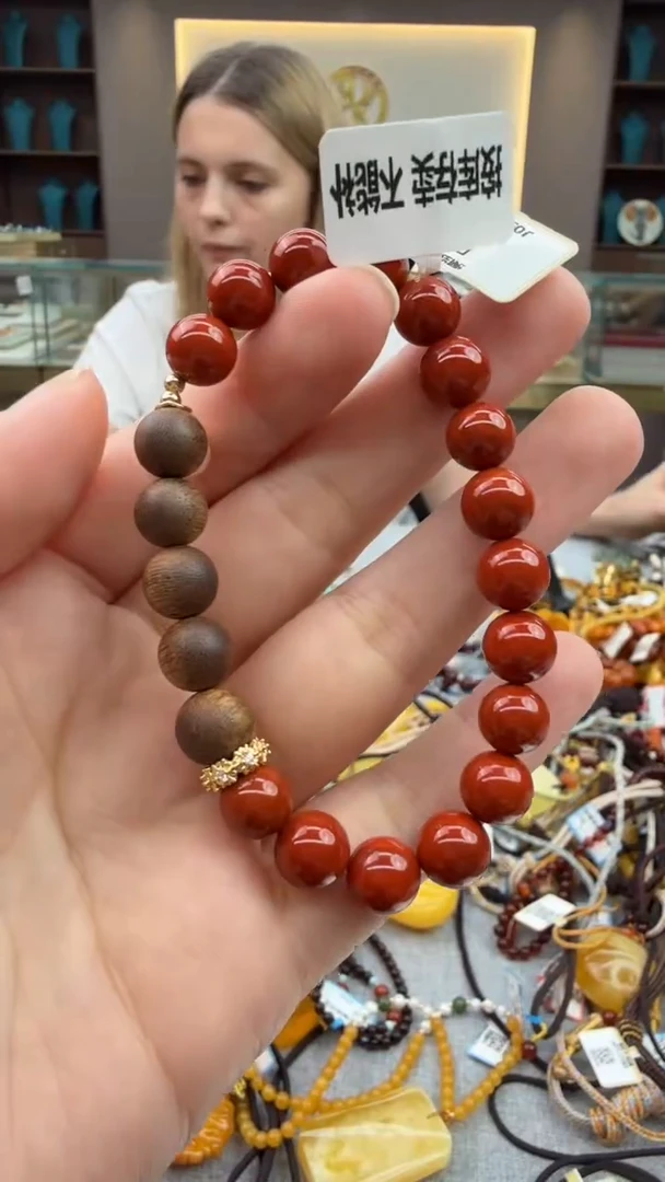 未镶嵌手链南红玛瑙339秒拍号 假一罚三