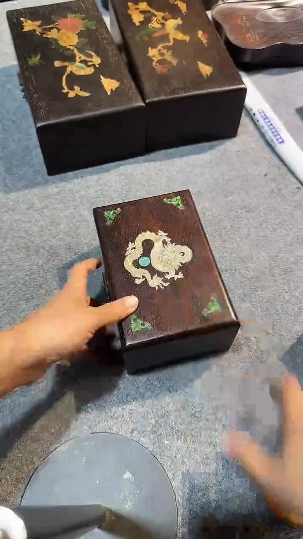 香榧木紫檀拆件雕刻板以直播间实物为准微瑕老物件