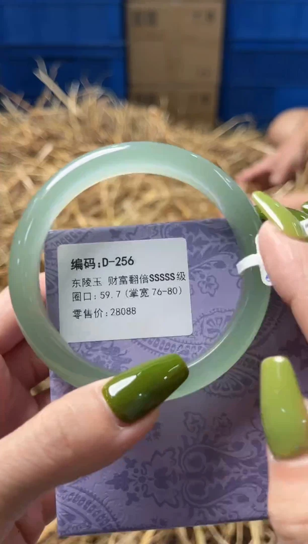 石英质玉手镯未镶嵌D256